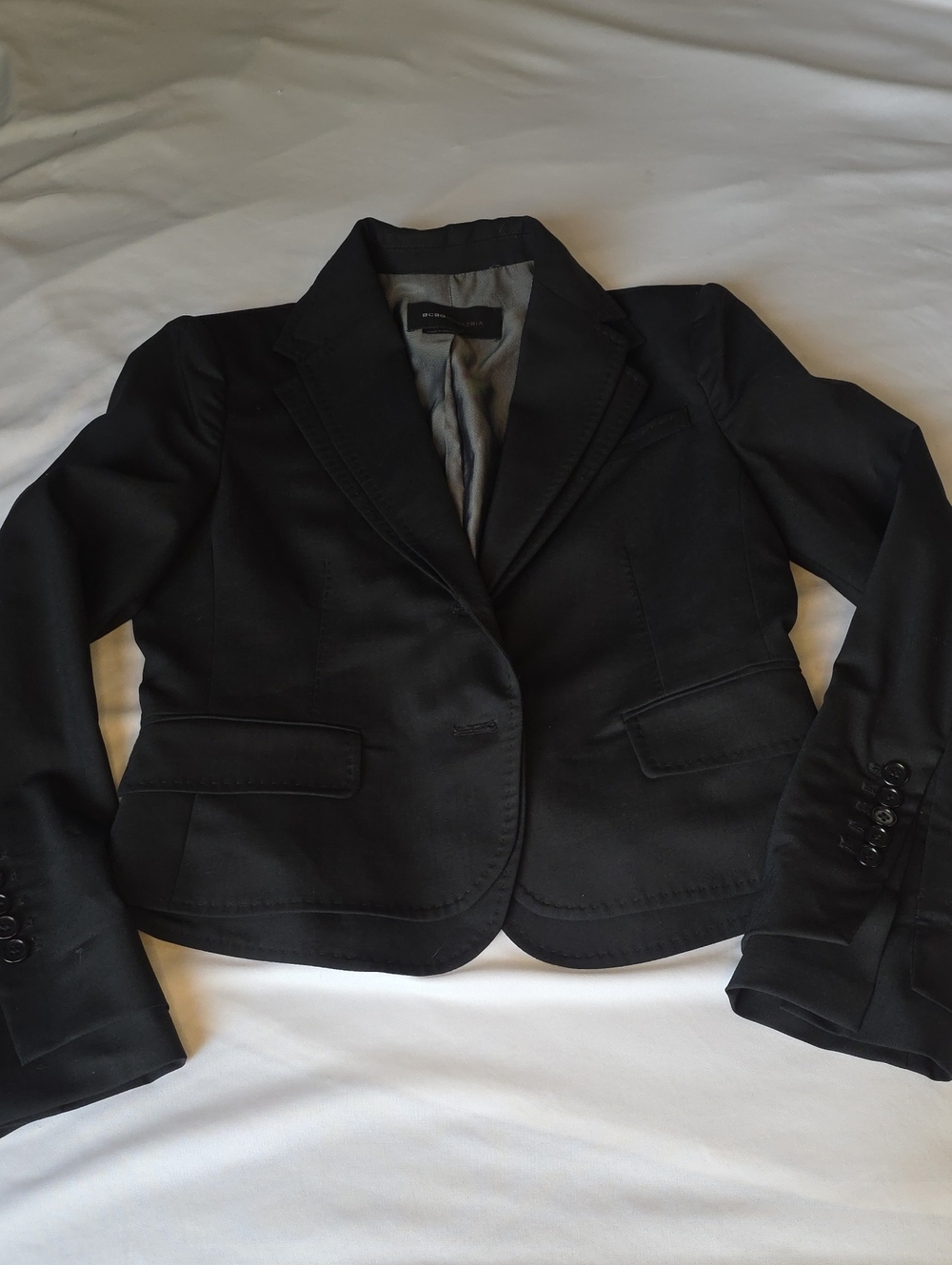 BCBGMaxAzria Black Tailored Women's Blazer